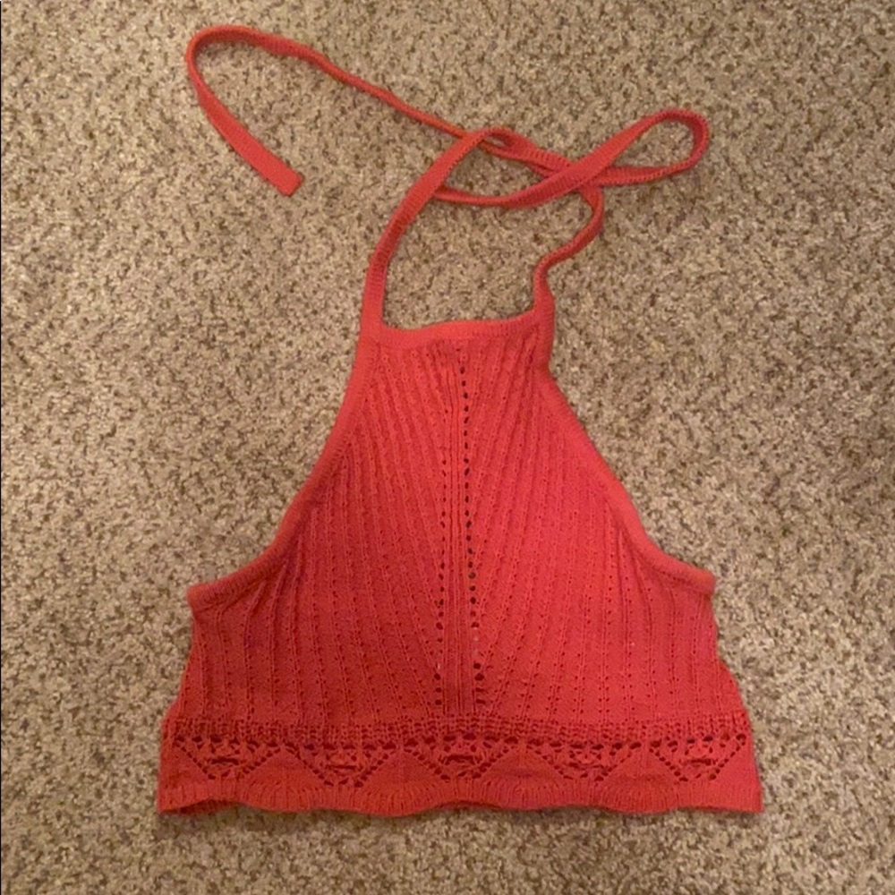 Crotchet crop top